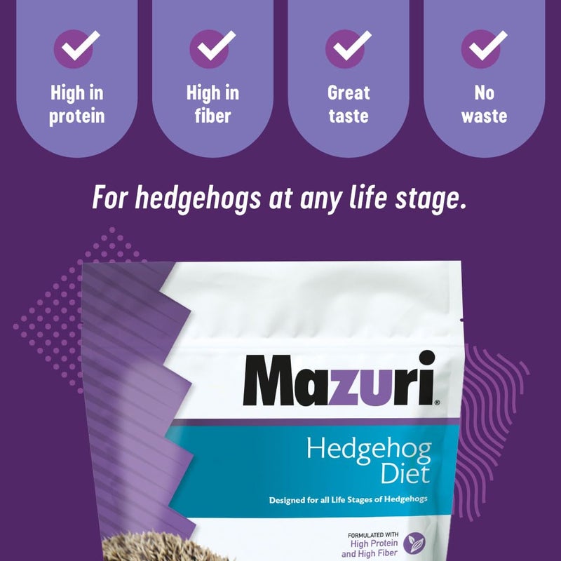 Mazuri | Nutritionally Complete Hedgehog Food | 8 Ounce (8 oz) Bag - Image 4